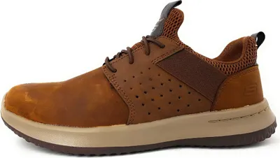 Produktbild von Skechers Herren Slipper Sportlich Gummisohle braun
