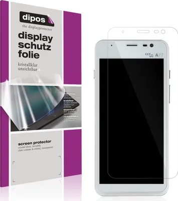 Produktbild von 4x Schutzfolie für CCV compact A77 klar Displayschutzfolie Folie Display Schutz dipos