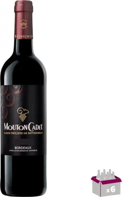 Image de Mouton Cadet Rouge 2022 Ð AOC Bordeaux - 13.5¡ - 6x75cL