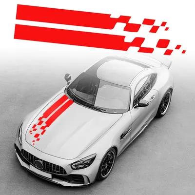 Productafbeelding van Car Hood Stripe Sticker voor Sportieve Auto Styling
