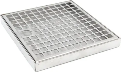 Produktbild von Tropfblech Tropfschale Abtropfblech Tropfkasten BieTal® 16x15x1,5cm Edelstahl