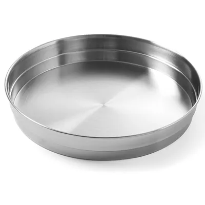 Produktbild von Kellnertablett, tief mit Rand, Rundstahl, Ø 31,5cm