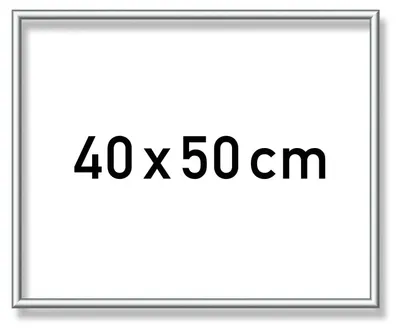 Image de Peinture par numéros - Cadre en aluminium pour tableau de 40 x 50 cm