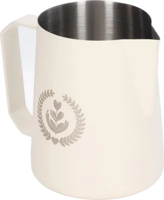 Obrázek produktu pro Nerezový džbán na pěnění mléka Frother Jug Mixing Cup Pot pro kávové nápoje 450ml White
