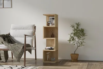 Produktbild von Skye Decor, Alin - Sapphire Oak, Bücherregale, Saphir-Eiche, 25 x 95 x 27 cm