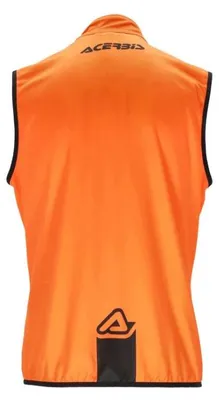 Productafbeelding van ACERBIS Softshell Vest MX-Linear - Zwart/Oranje - Maat L