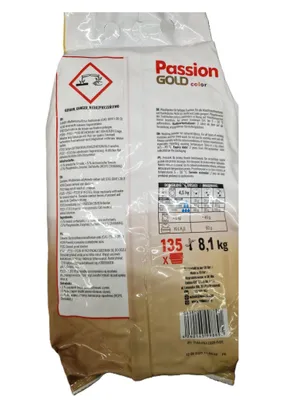 Produktbild von Buntwaschmittel 8,1kg 135 Wäschen - Effektive Fleckentfernung & Farbschutz, Enzyme, Duft