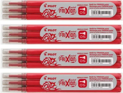 Produktbild von Pilot FriXion Point Ersatzminen 0.5 rot - 12er-Set