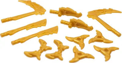 Image de LEGO Ninjago : set d'armes en or