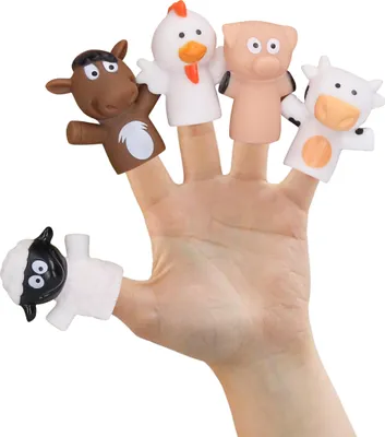 Obrázok produktu pre Prstové zvieratká 5 cm 5 kusov