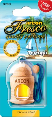 Produktbild von 2x Original Areon FRESCO Autoparfüm Duftdose Duftbaum Lufterfrischer Tortuga