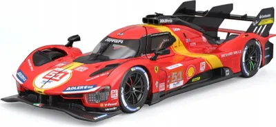 Produktbild von BBURAGO Ferrari 499P LMH (2023), Sportwagen-Modell, Vormontiert, 1:24, Ferrari 499P LMH, Unisex, Metall, Kunststoff