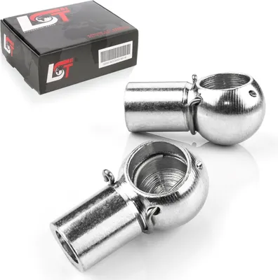 Produktbild von 2x Kugelpfanne Gasfeder Kugelkopfaufnahme M8 10mm für ALFA ROMEO FIAT TOYOTA