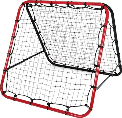 Produktbild von Verstellbares Rebounder Fußballtor für Training - Tragbar mit 5 Winkelpositionen - 100x100 cm
