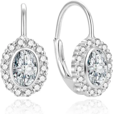 Immagine prodotto di Orecchini in argento con zirconi AGUC1808L