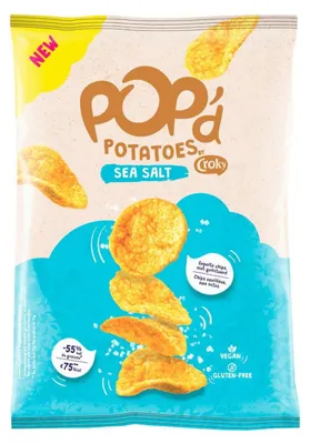 Zdjęcie produktu dla Croky Pop'd Potatoes z solą morską (24 x 17 g)