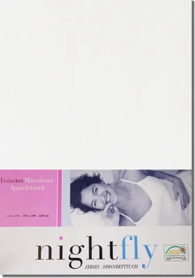 Produktbild von Microfaser-Jersey-Spannbetttuch 180 bis 220 cm WEISS