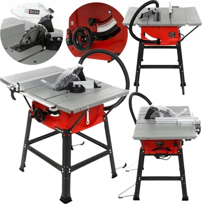 Zdjęcie produktu dla Piła Stołowa Przecinarka Tarczowa do Drewna Kraft&Dele 2800 W 250 mm 230 V