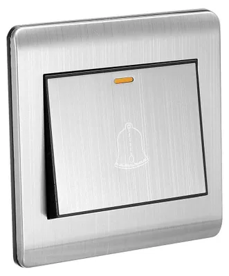 Productafbeelding van Belschakelaar, 250 V, 16 A, 86 x 86 x 30 mm
