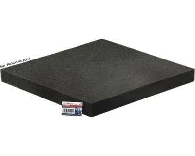 Produktbild von Filterschaum PAPILLON extrafein 50x50x10 cm schwarz