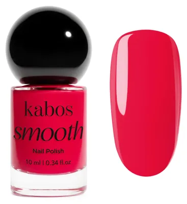 Image de Vernis à ongles classique Kabos Smooth rose 15 Raspberry 10 ml | Longue tenue