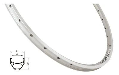 Obrázok produktu pre Ráfik Force Classic 559x19 – 32 otvorov strieborný 702503 702503