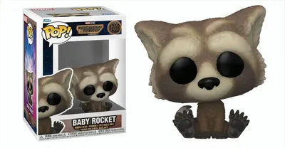 Produktbild von Guardians of the Galaxy Vol. 3 POP! Vinyl Figur Baby Rocket 9 cm