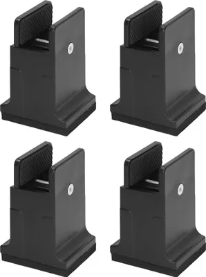 Produktbild von Verstellbare Bett-Erhöhungen, Möbel-Erhöhungen, Bett-Erhöhungen mit Schraubklemme, Schreibtisch-Tisch-Erhöhungen, Couch-Erhöhungen für Möbel-Beine, Stuhl-Erhöhungen für schwere Möbel