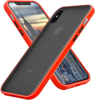 Produktbild von Cadorabo Hülle für Apple iPhone X / XS Schutz Hülle in Transparent Handyhülle Hybrid Schutzhülle Etui TPU Silikon