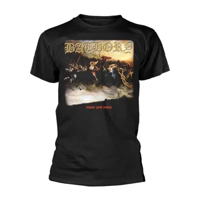 Image de Bathory Blood Fire Black L T-shirt