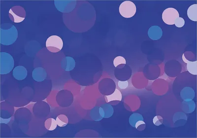 Produktbild von Wallario Poster - Blaue Kreise mit pink - harmonisches Muster, Kunstdruck Größe: 70 x 100 cm