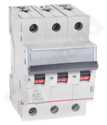 Produktbild von Legrand TX3, Miniatur-Leistungsschalter, Typ B, IP20, 240 - 415 V