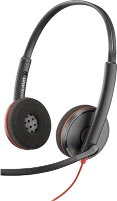Obrázek produktu pro HP Poly Stereofonní headset Poly Blackwire 3220 USB-C + adaptér USB-C/A (sada), Kabel, Kancelář / call centrum, 20 - 20000 Hz, Sluchátka s mikrofonem, Černá