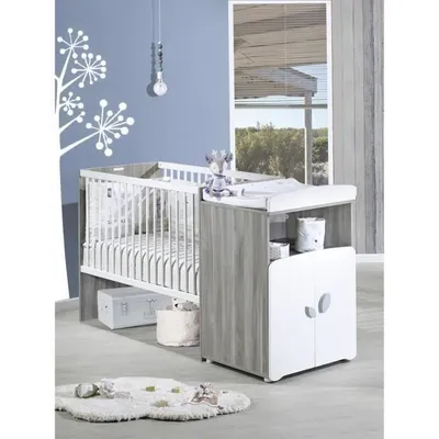 Produktbild von Kombibett – 120 x 60 cm – umwandelbar auf 90 x 190 cm