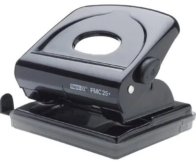 Image de Perforateur Rapid FMC25, capacité : 25 feuilles, noir