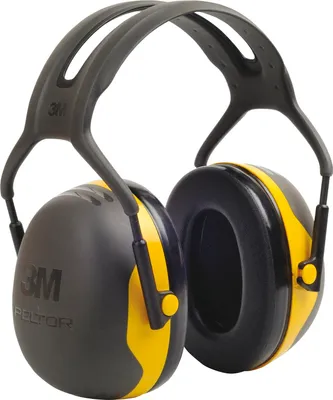 Produktbild von 3M Gehörschutz X2 Kapseln schwarz / gelb EN352-1 SNR 31db - X2A