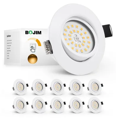Produktbild von BOJIM LED Spots 230V Flach Dimmbar,