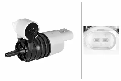 Obrázek produktu pro Čerpadlo do ostřikovačů 12 V 2pólové HELLA pro MB E-KLASSE a jiné