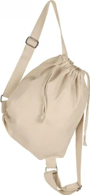Obrázok produktu pre SG Accessories CA-Backpack-ST | Plátenný batoh s popruhmi a šnúrkou 38x45 cm - Farba: prírodná - Veľkosť: jedna veľkosť