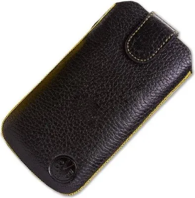 Produktbild von BVB Handytasche aus Leder Gr. M+ Borussia Dortmund