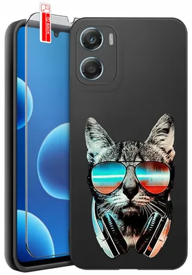 Productafbeelding van Hoesje voor Motorola G06 | G06 Power | DESIGN | Siliconen mat hoesje + beschermglas 9H