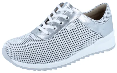 Image de Finn Comfort Cerritos (blanc) - Chaussures à lacets confortables pour dames, blanc