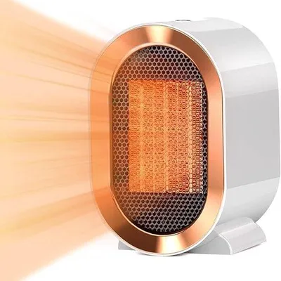 Produktbild von Elektrische Heizlüfter - Mini Energieeffizienter Blowerheizlüfter 220V 1200W für Wohnzimmer, Schlafzimmer, Badezimmer