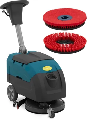 Zdjęcie produktu dla Szorowarka akumulatorowa do czyszczenia podłóg 40 cm 25 l 160 obr./min