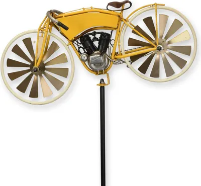 Produktbild von Ein Windrad aus Blech Motorrad Replikat Retro Design Dekoration