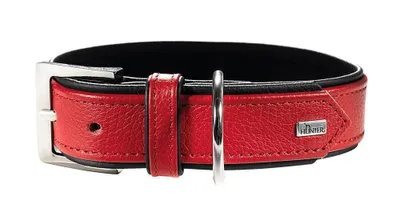 Produktbild von HUNTER Halsband Capri 35 rot/schwarz
