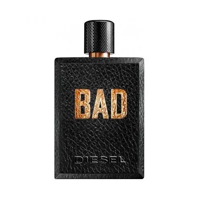 A bottle of Diesel Bad Eau de Toilette for men.