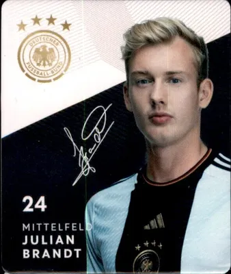 Zdjęcie produktu dla Karte 24 - Julian Brandt - WM 2022 REWE