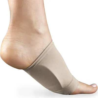 Produktbild von ASKSA Fussgewoelbestuetze Uni-Kissen Schuh Einlegesohlen Pads Orthese gefallene Boegen Schmerzlinderung Pads (Beige)