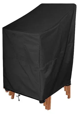 Zdjęcie produktu dla Pokrowiec na krzesło ogrodowe, wymiary 66 x 73 x 84/120 cm, wodoodporny, wykonany z poliestru 210D